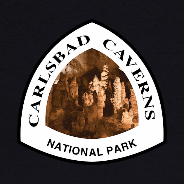 Carlsbad Caverns National Park shield by nylebuss